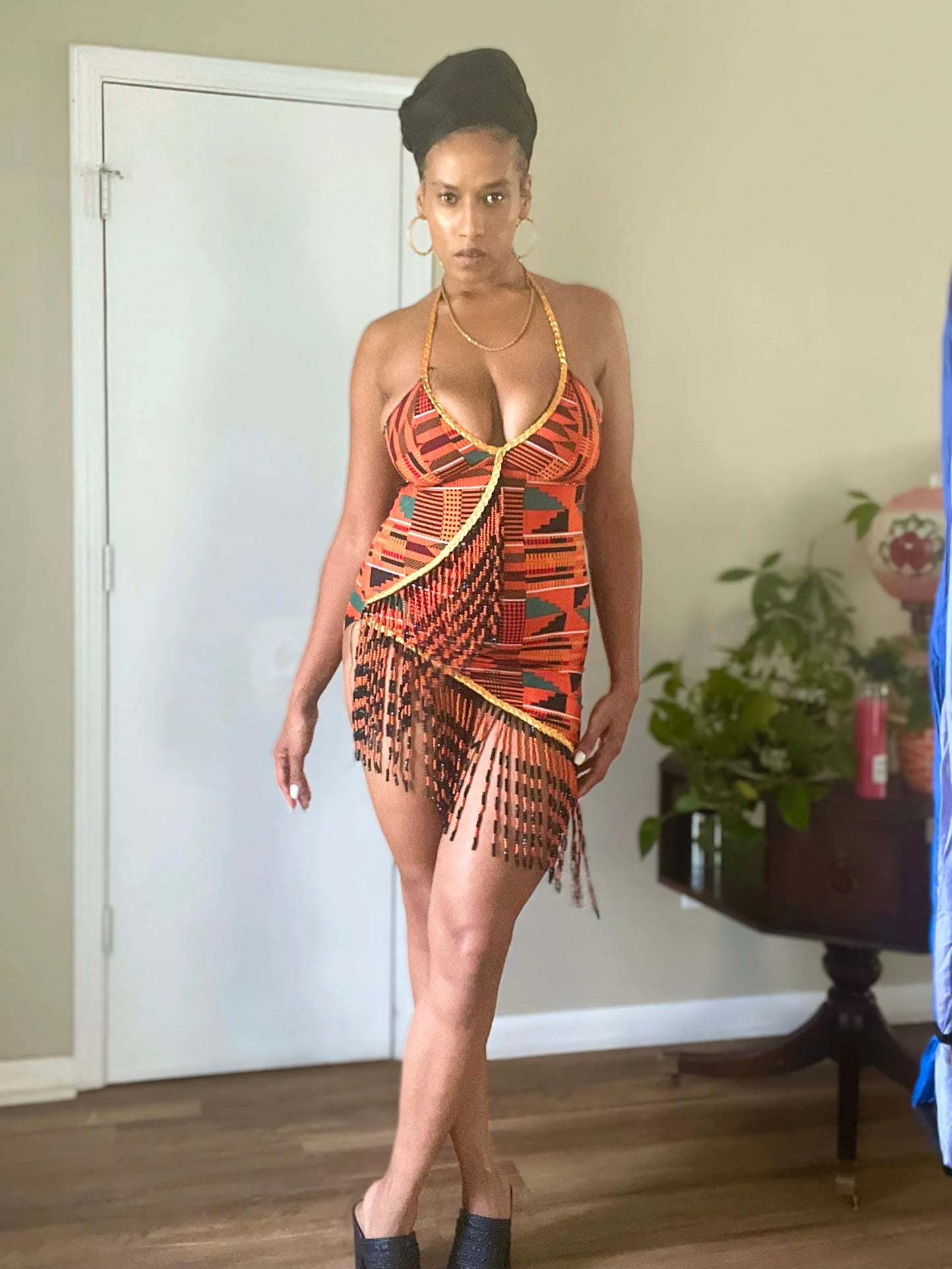 Shango Dance Goddess Dress