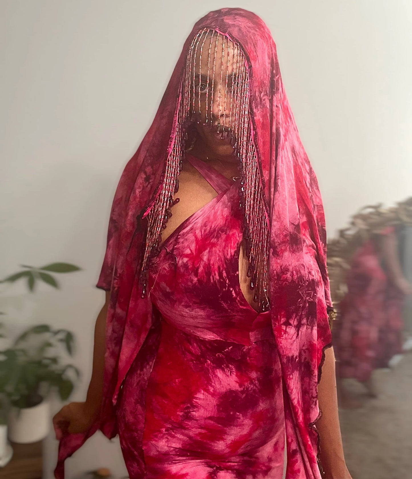 Oya Halter Dress & Shawl