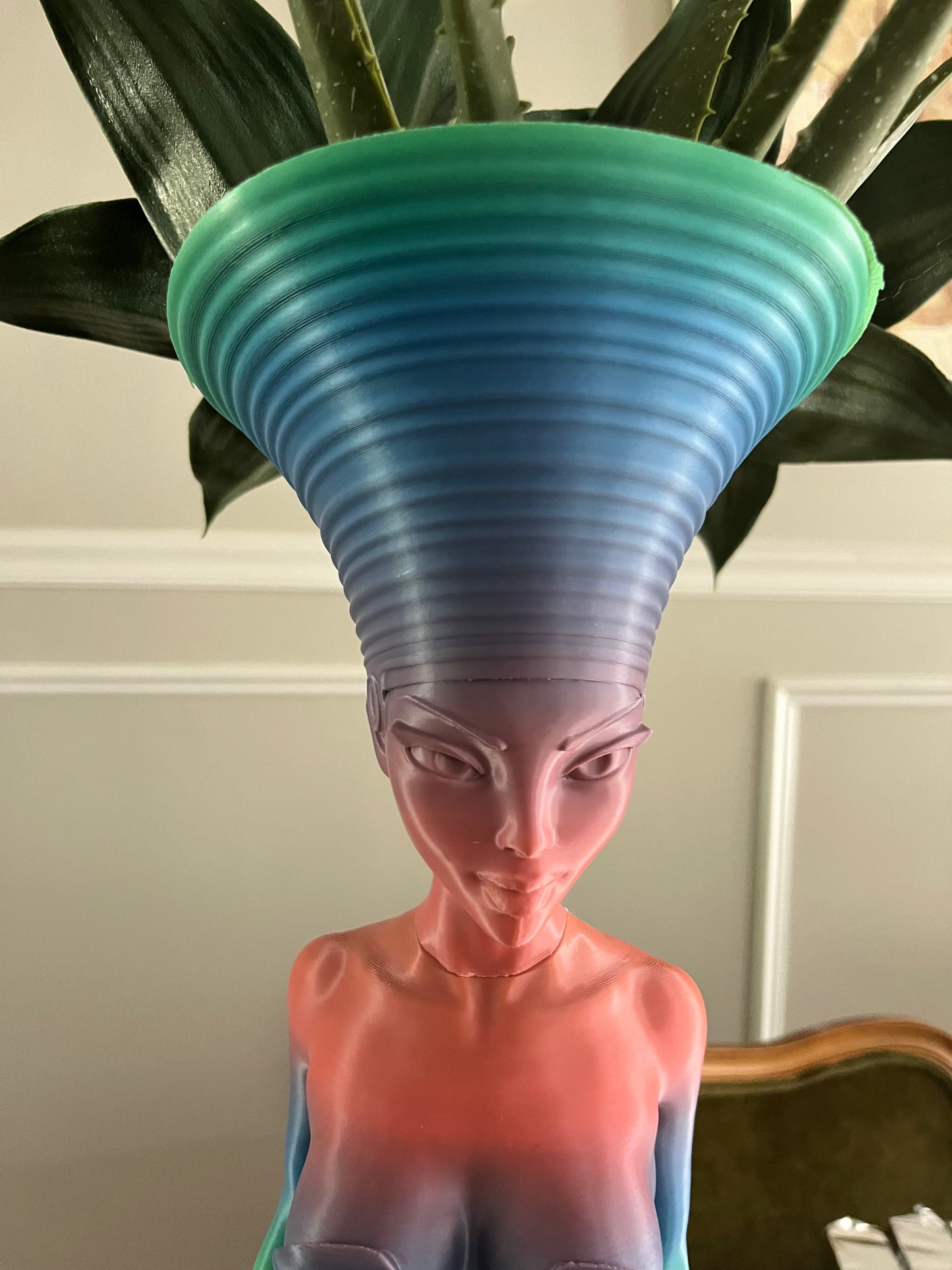 Nubian Oasis - Medium Metalic Multi Blue