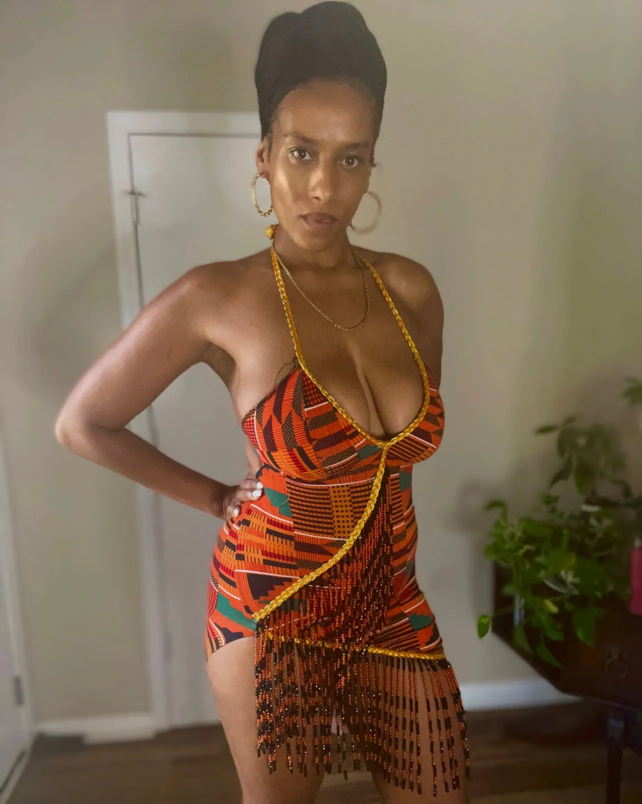 Shango Dance Goddess Dress