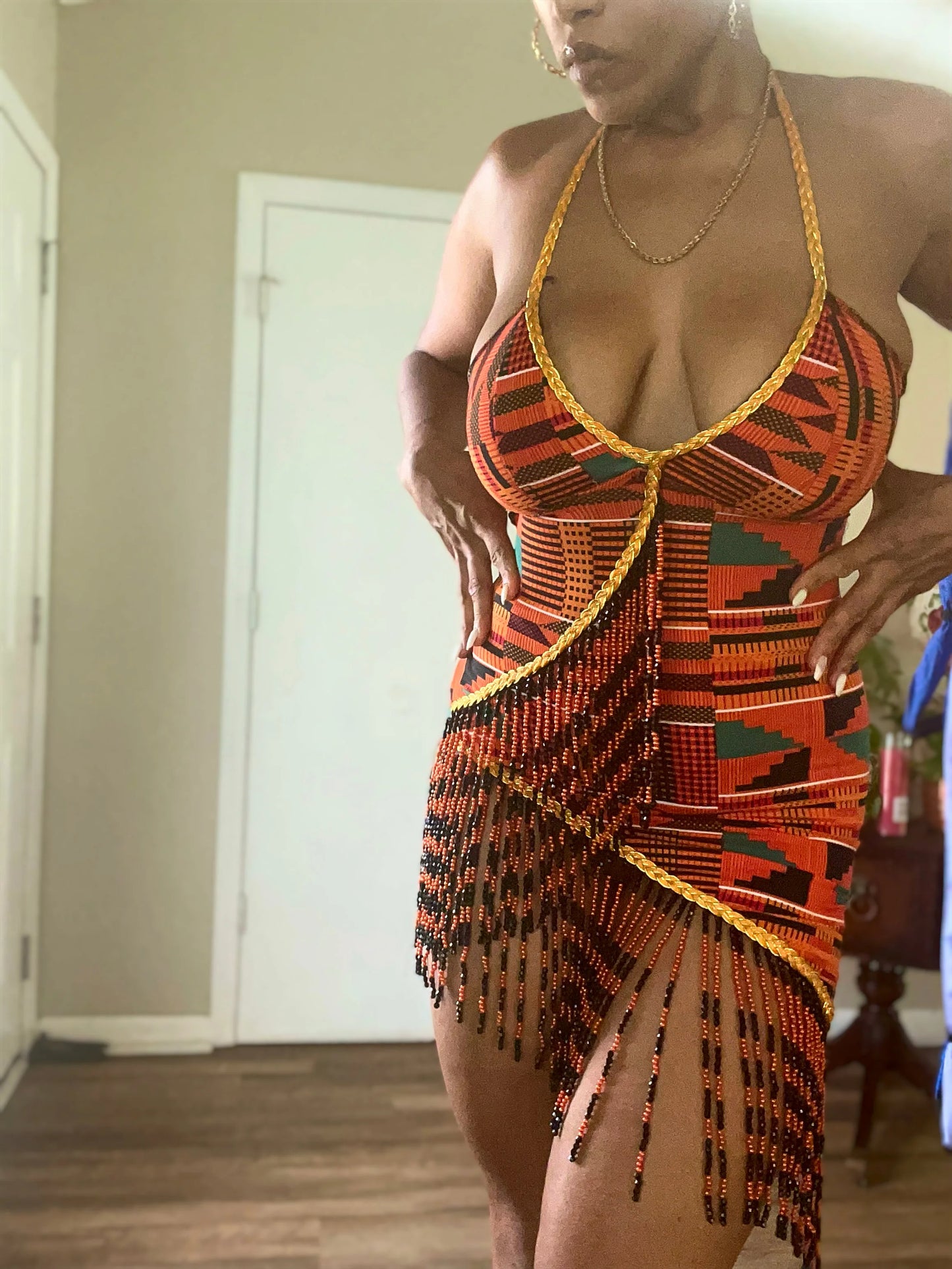 Shango Dance Goddess Dress
