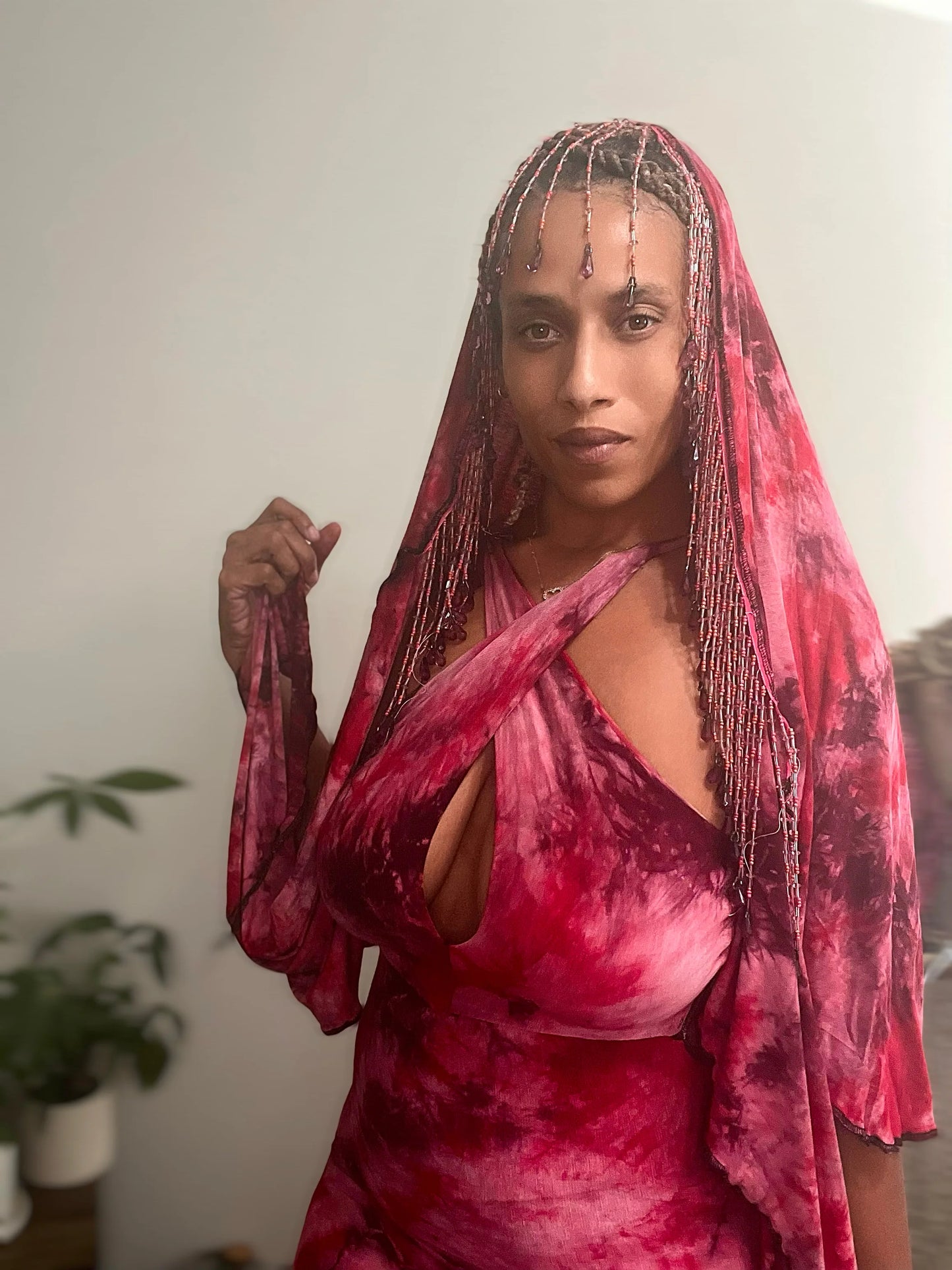 Oya Halter Dress & Shawl