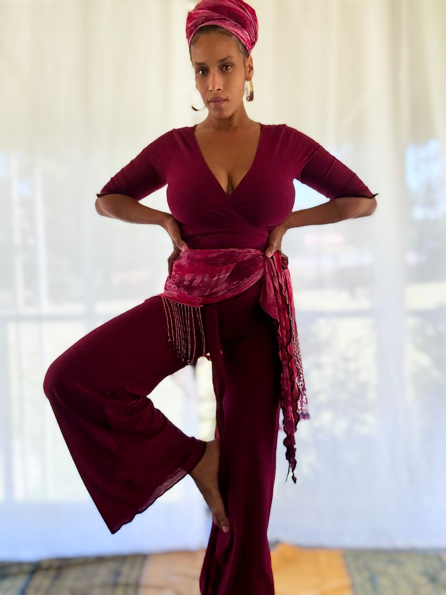Goddess Comfort Multi-Wear Set - Burgundy
