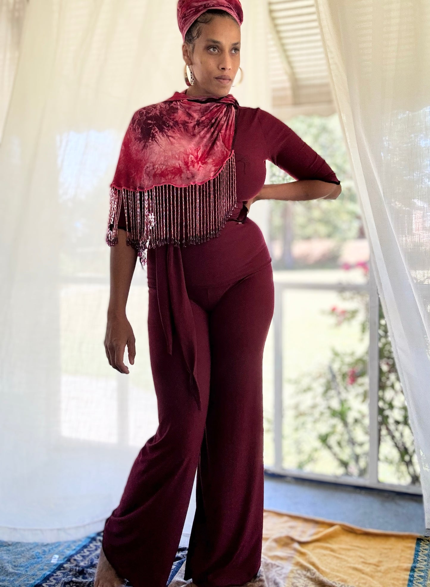 Goddess Comfort Multi-Wear Set - Burgundy