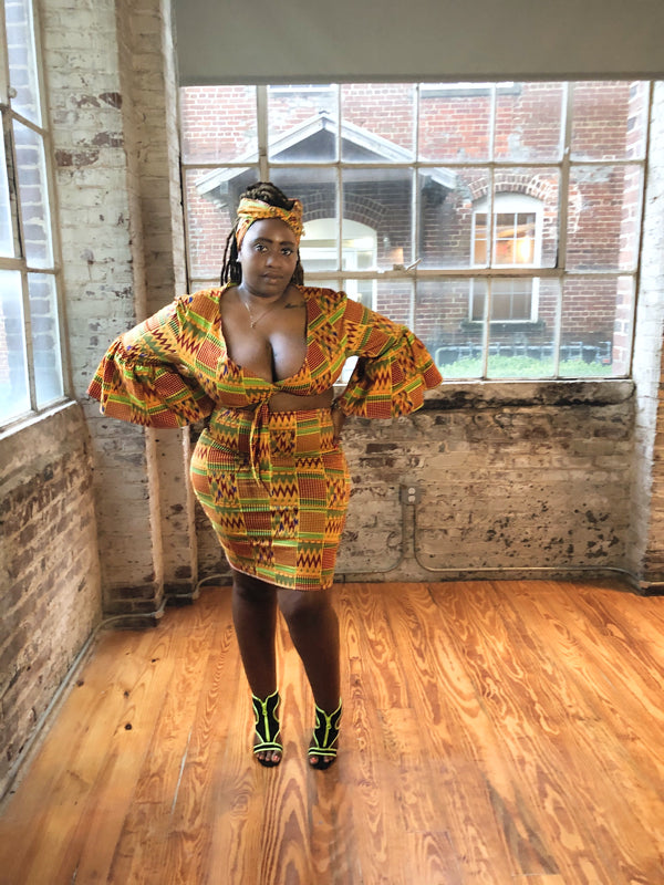Nzinga 2 Piece - kente