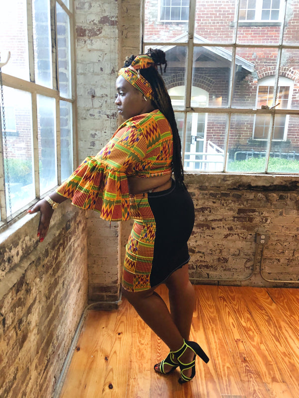 Nzinga 2 Piece - kente