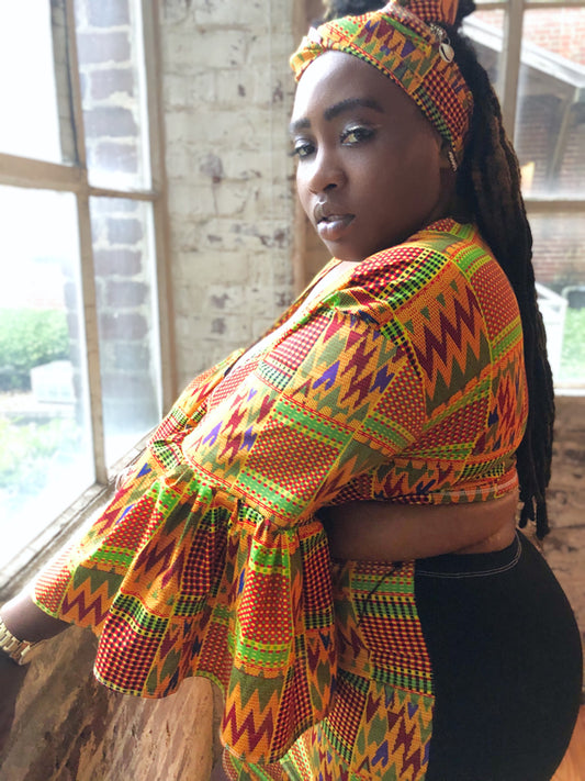 Nzinga 2 Piece - kente