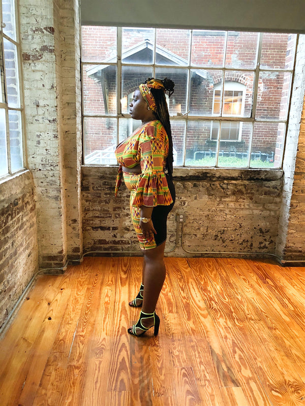 Nzinga 2 Piece - kente